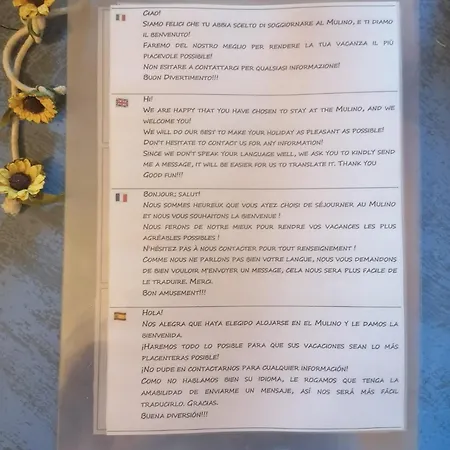 شقة Benvenuti Al Piccolo Mulino *